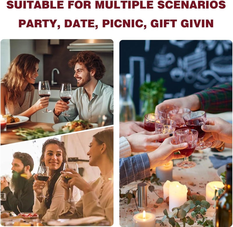 Winkpup Wine Purifier with 5 Selective Sulfite Filters: Remove Sulfites and Histamines, Restore Taste, Aerate purified wine - Home gatherings business dinners holiday celebrations Exquisite Gifts - Image 5